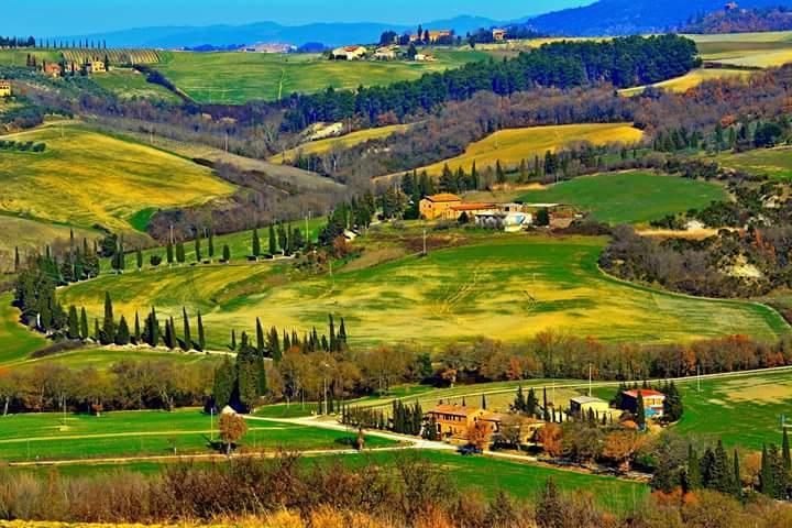 Agriturismo Casalpiano Villa Pienza Exterior photo